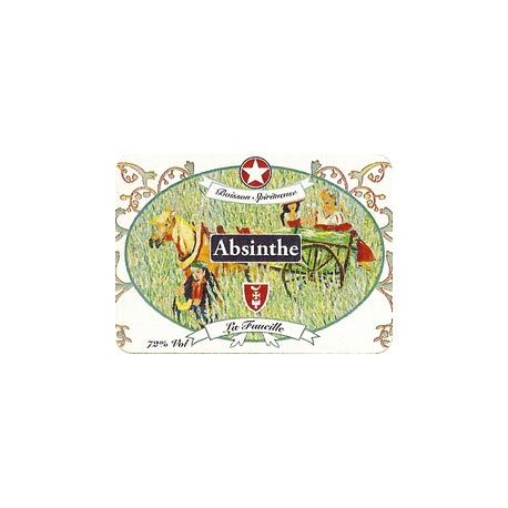 Absinthe La Faucille Les Caves Du Roy Caviste Paris