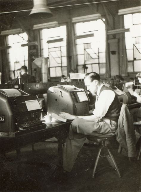 In The Office Telegraphers Old Treasury Building