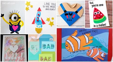 Diy Fathers Day Cards To Make Dad Smile K4 Craft