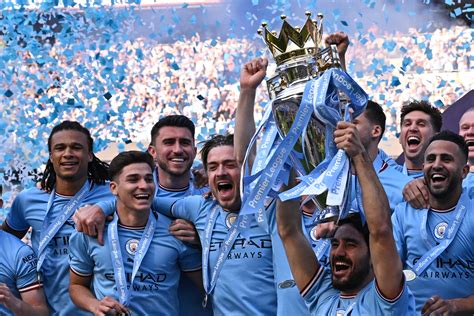 Man City Beat Chelsea To Celebrate Premier League Title Triumph