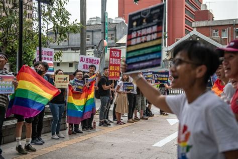 In Pictures Taiwan Becomes First In Asia To Legalise Same Sex