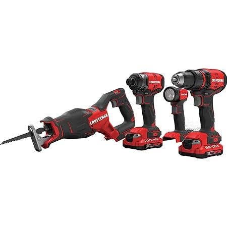 Amazon Craftsman V Max Cordless Drill And Impact Driver Power