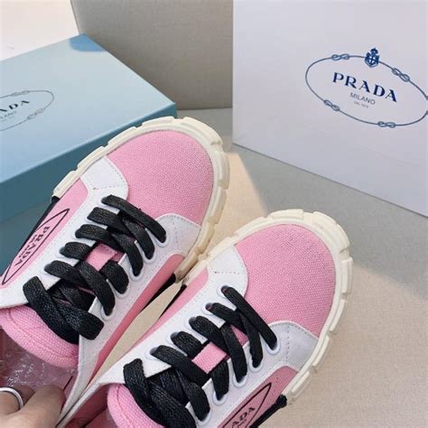 Prada Gabardine Sneakers Womens Fashion Footwear Sneakers On Carousell