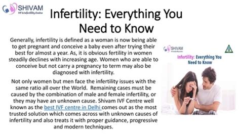 Infertility Everything You Need To Know