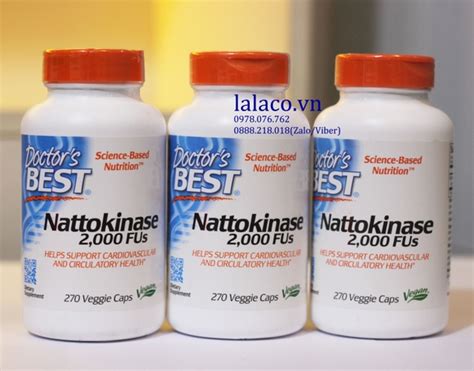 Doctor's Best Nattokinase 270 viên – Lalaco.vn