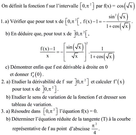 Limite continuité et dérivabilité d une fonction