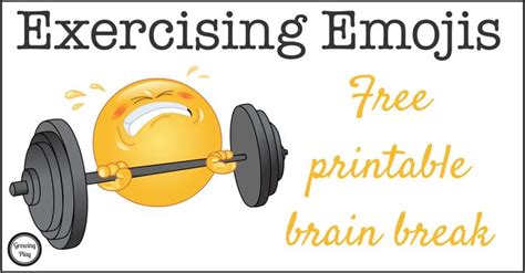 Fun Emoji Brain Break Activity