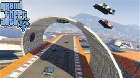 Carrera Acrobatica Hiper Mega Divertidas En Gta Youtube