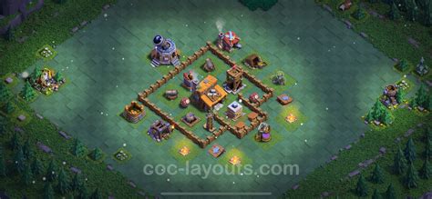 Level 3 Builder Hall Base Builder Hall Level 3 Night Village Bh3 Anti 3 Base Design With