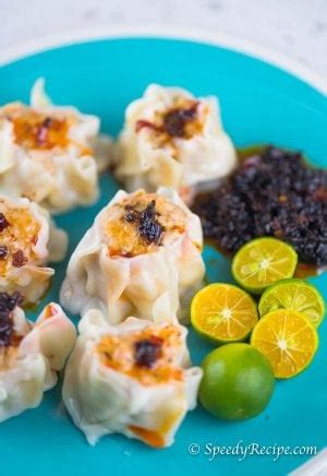 Pork Siomai - Shumai - speedyrecipe.com