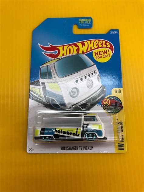 Hot Wheels Volkswagen T2 Pickup White 2017 EBay