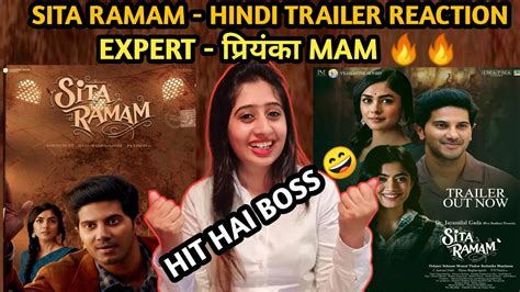 Sita Ramam Hindi Trailer Public Review Youtube