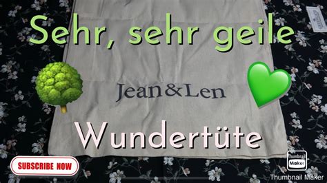 UNBOXING Jean Len sehr sehr geile Wundertüte YouTube