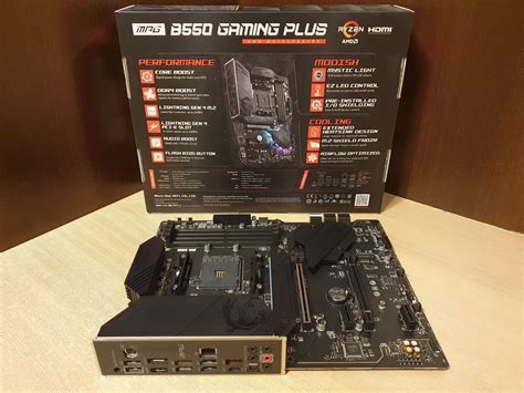 Материнская плата MSI MPG B550 GAMING PLUS (AM4, ATX) — купить по ...