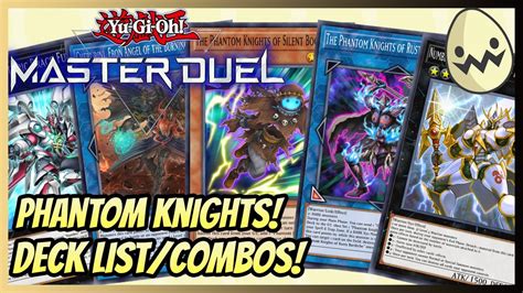 Yu Gi Oh Master Duel Phantom Knights Deck List Combos YouTube