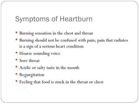 What Does Heartburn Feel Like Symptoms Causes And Preventions