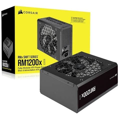 Corsair Rm1200x Shift 1200w Atx Atx 30 Fully Modular Power Supply