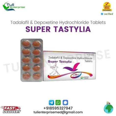 Super Tastylia Tadalafil Dapoxetine At Rs Stripe In New Delhi Id