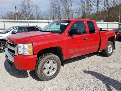 2009 CHEVROLET SILVERADO K1500 LT For Sale WV CHARLESTON Thu Mar