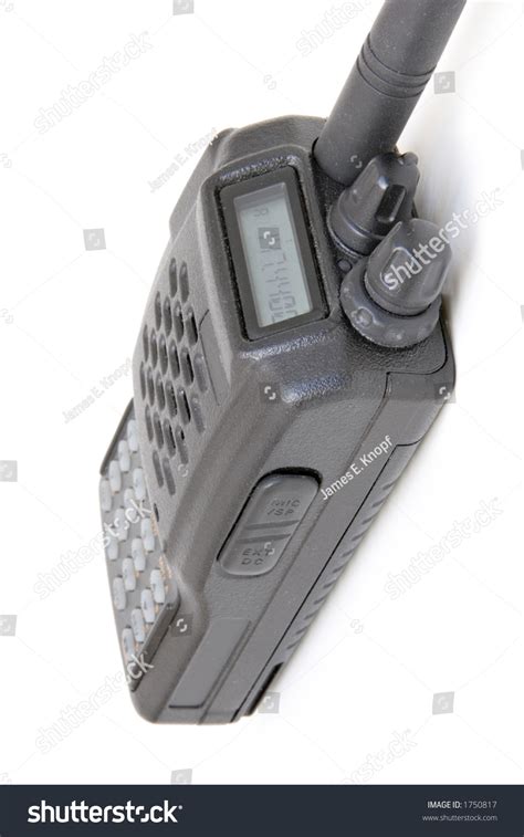 A Ham Radio Handheld Transceiver. Stock Photo 1750817 : Shutterstock