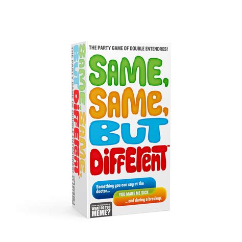 Same Same But Different - 810816033358
