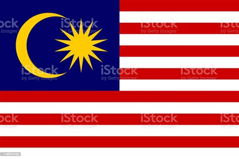 Logo Bulan Sabit Dan Bintang Bendera Malaysia Gambar Bendera Malays