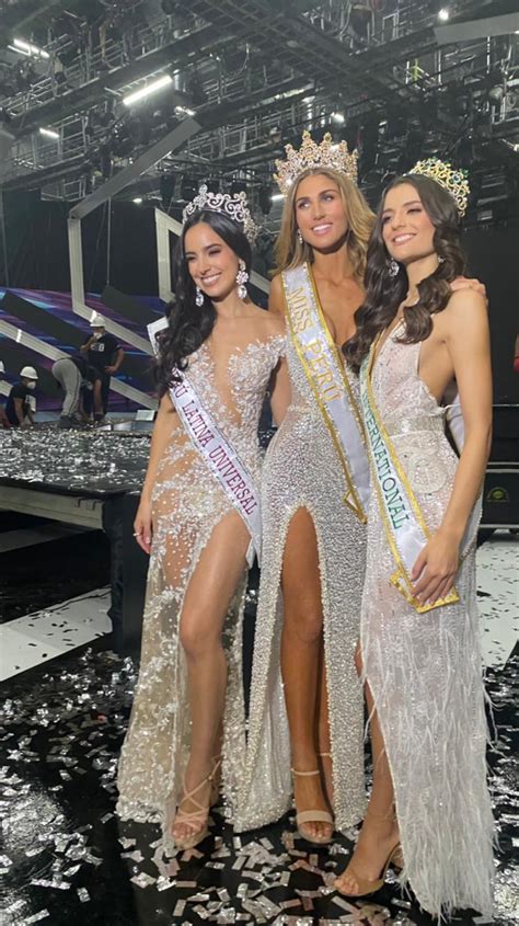 Alessia Rovegno Se Coronó Miss Perú Universo 2022 Ernesto Jerardo