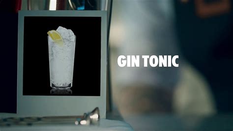 Gin Tonic Drink Recipe How To Mix Youtube