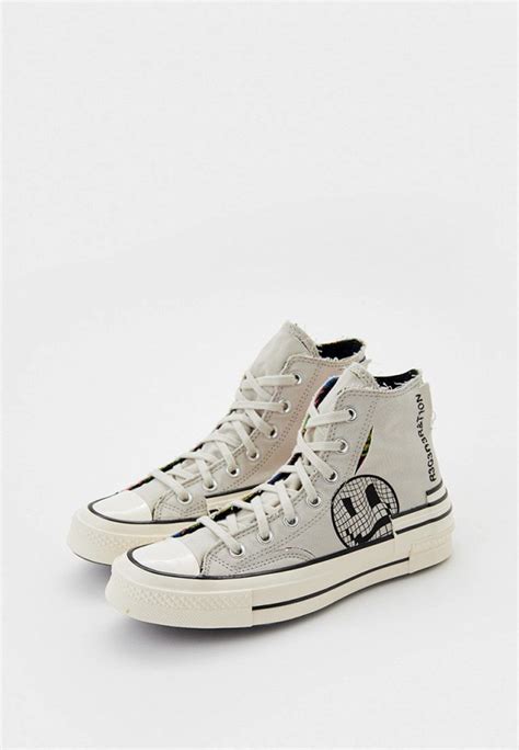 Кеды Converse, цвет: серый, RTLACM356402 — купить в интернет-магазине ...