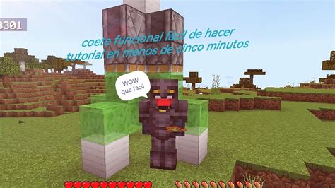 Tutorial Para Hacer Un Coete Funcional En Minecraft Facil En Menos De