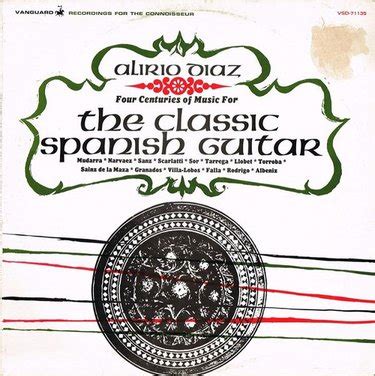 Alirio Diaz Four Centuries Of Music For The Classic Spanish Guitar