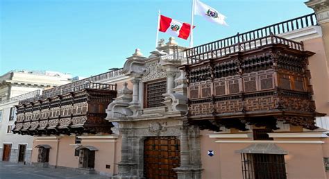 Palacio De Torre Tagle Sede Institucional Del Ministerio De Relaciones