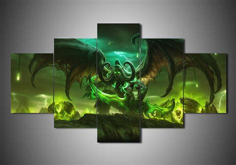 Warcraft Gaming Panel Canvas Art Wall Decor Canvas Storm