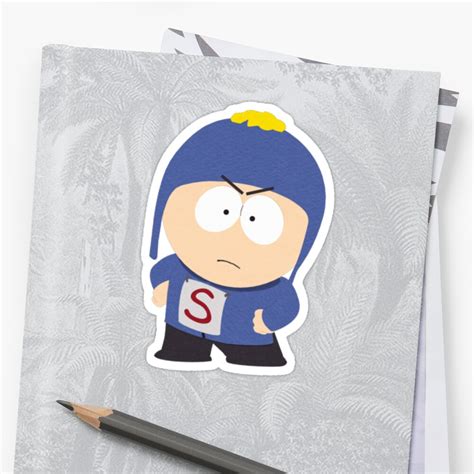 "super craig - craig superhero" Sticker by sagrolaki | Redbubble