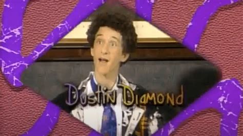 Décès de l acteur Dustin Diamond Screech de Sauvé par le gong