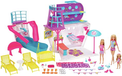 Barbie Cruise Ship Playset With 3 Dolls And 28 Accessories 7361498 Argos Price Tracker