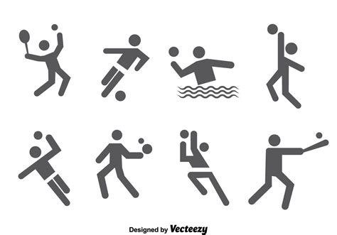 Sport Vektorgrafiken Und Vektor Icons Zum Kostenlosen Download