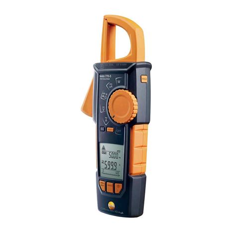 Testo 770-3 токовые клещи с функцией измерения истинного СКЗ (с ...