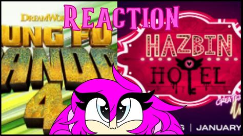 Reaction With Cyriltvshow Kung Fu Panda And Hazbin Hotel