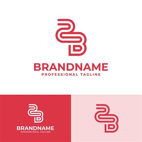 Premium Vector Modern Initials Zb Logo Suitable For Business With Bz