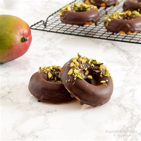 Donuts Saludables De Mango Y Chocolate Sin Gluten Especialmente Dulce