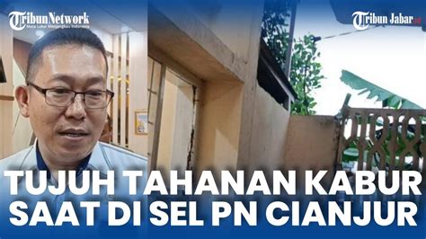 Breaking News Tujuh Tahanan Melarikan Diri Saat Berada Di Sel Pn