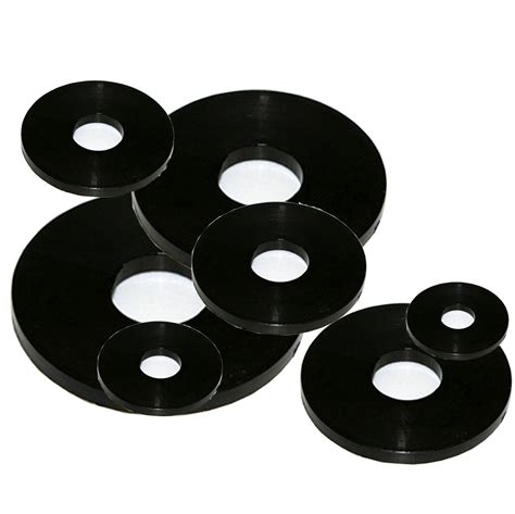 Black Penny Nylon Washers