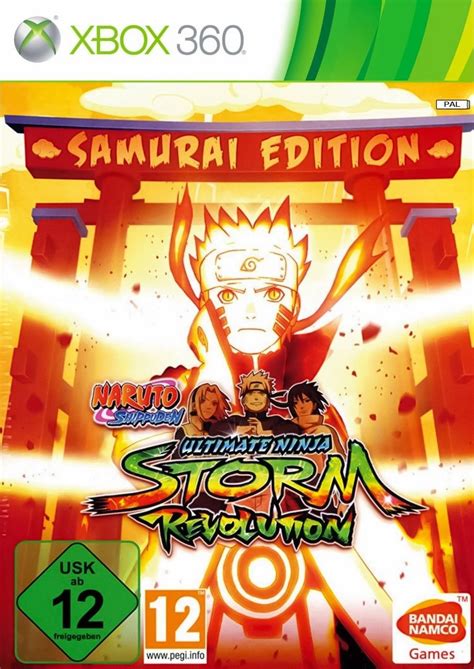 Naruto Shippuden Ultimate Ninja Storm Revolution Samurai Edition Xbox 360 Jogos Xbox 360 Xbox