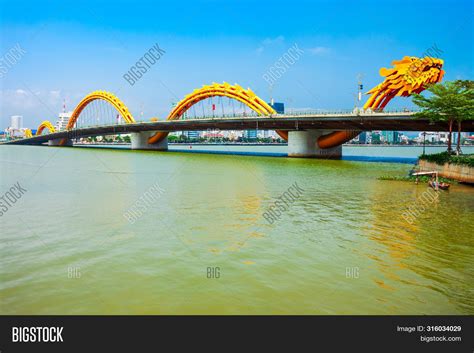 Danang Dragon Bridge Image Photo Free Trial Bigstock