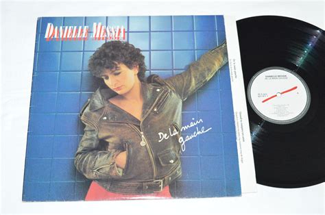 DANIELLE MESSIA De La Main Gauche LP 1982 Barclay Records Canada Vinyl