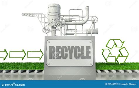 Recycle Bin Concept Vector Illustration Cartoon Flat Characters