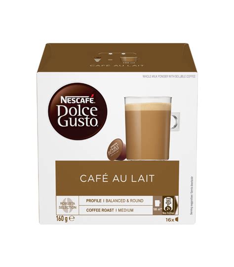 Nescafe Dolce Gusto Cafe Au Lait 16 Pods 160g Global Brand Supplies