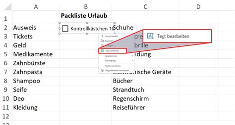 Excel Checkbox einfügen so funktioniert s mit Video