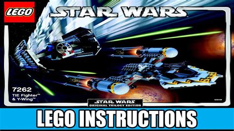 LEGO 7262 Instructions Episode IV TIE Fighter And Y Wing Star